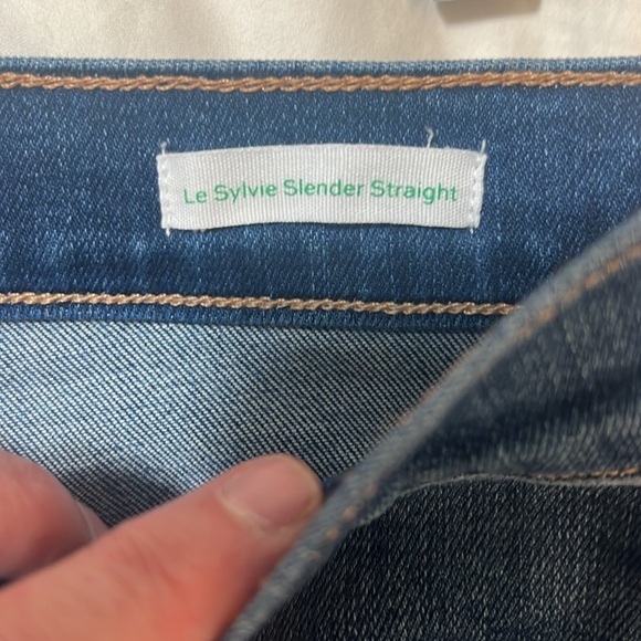 Frame Denim Women's Straight Leg Jeans - Blue - Picture 6 of 11